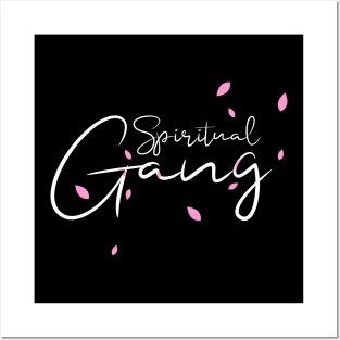 Spiritual Gang yoga design Posters and Art